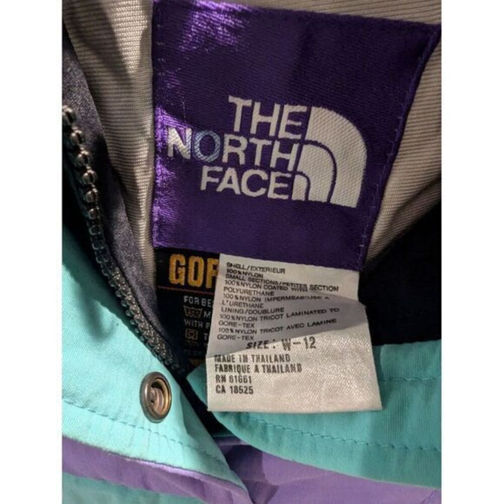 VTG The North Face Jacket GORETEX Skiing/Snowboarding - 90s Women's Size 12 - Picture 5 of 5